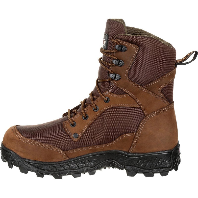 ROCKY Ridgetop 600G Insulated Waterproof Outdoor Boot, Brown, Size 10.5(M) - Image 5